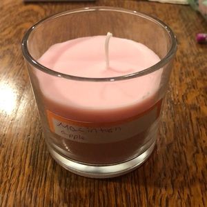Pink candle